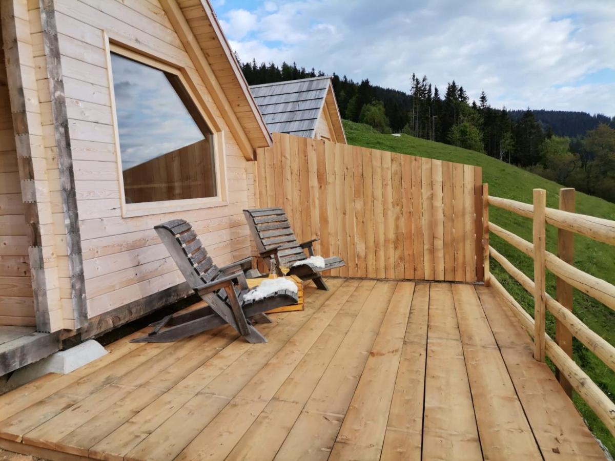 Farmstay&Glamping Visocnik Ljubno Exteriér fotografie